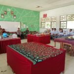 Danramil Berikan Pembekalan Bela Negara dan Sosialisasi Rekruitmen TNI AD Kepada Siswa SMA Negeri 1 Kahut