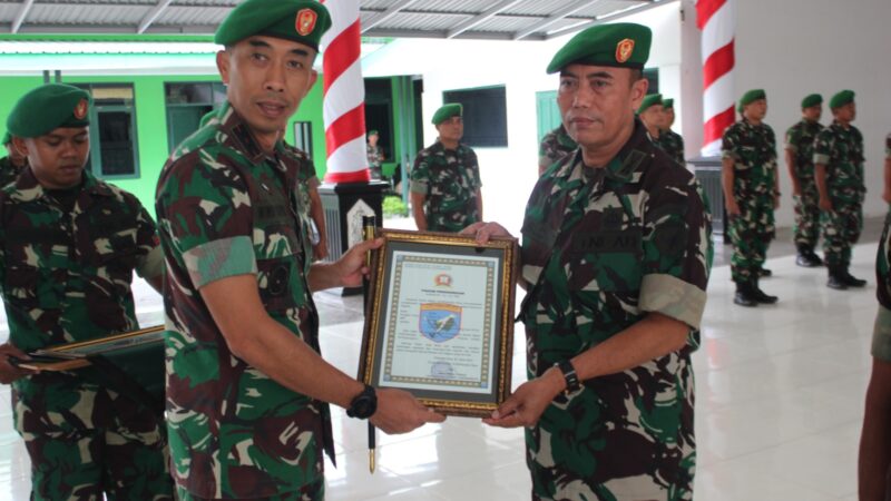 Dandim 1016/Palangka Raya Lepas Dua Perwira Menengah Menuju Tempat Tugas Baru