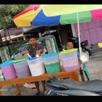 Ramainya Pedagang ‘Dadakan’ di Sepanjang Jalan Raya Desa Pangkur Ngawi Sediakan Berbagai Macam Menu Buka Puasa