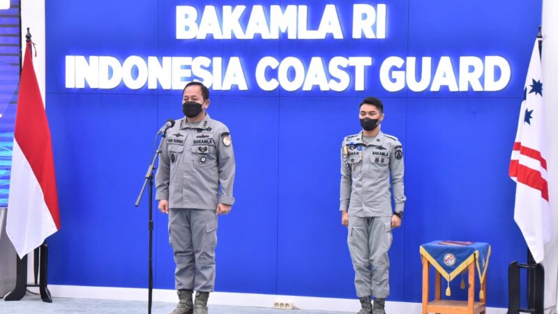 Bakamla RI Gelar Upacara Serah Terima Jabatan Direktur Litbang