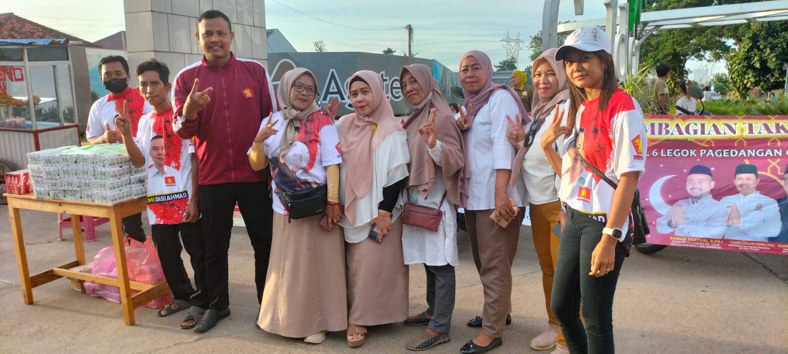 Partai Gerindra Menyapa Warga Empat Kecamatan di Tanggerang Banten Dibulan Suci Ramadhan.