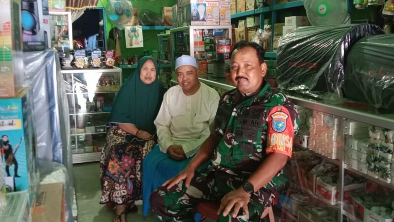 Pererat Tali Silaturahmi di Bulan Suci Ramadhan, Babinsa Koramil 1016-05/Rungan Komsos Bersama Tokoh Agama