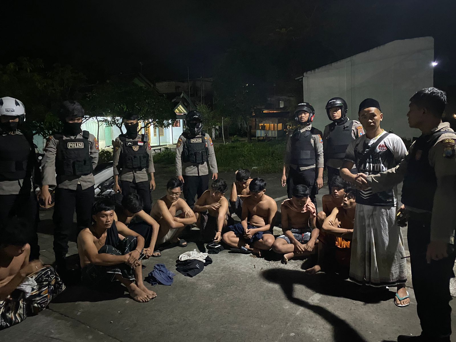 Puluhan Remaja di Sampang Berhasil Diamankan Polisi Saat Tawuran