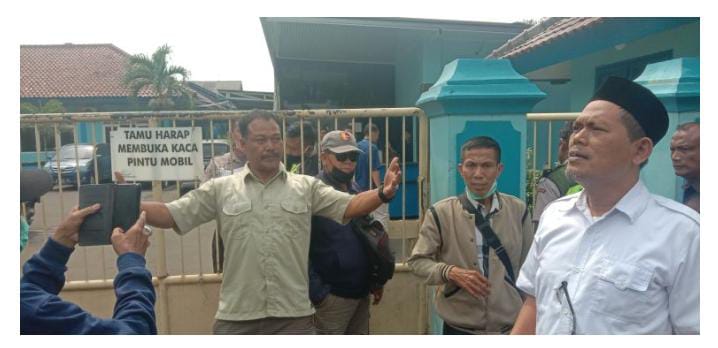 Petugas Perumda Tirta Benteng Kota Tangerang,Bersifat Arogansi Kepada Para Wartawan.