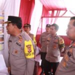 Kapolres Bogor Dampingi Tim Asistenti Polda Jabar Tinjau Pos Pam Lodaya 2023 Di Wilayah Hukum Polres Bogor