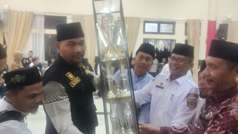 MTQ Tingkat Kabupaten Pakpak Bharat Resmi Ditutup, Sekda Berikan Apresiasi.