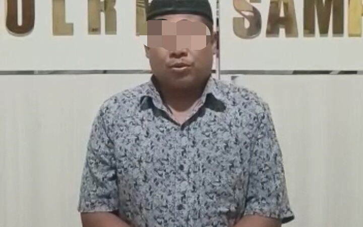 Pelaku Penyebar dan Perekam Video Hoax Diamankan Polres Sampang