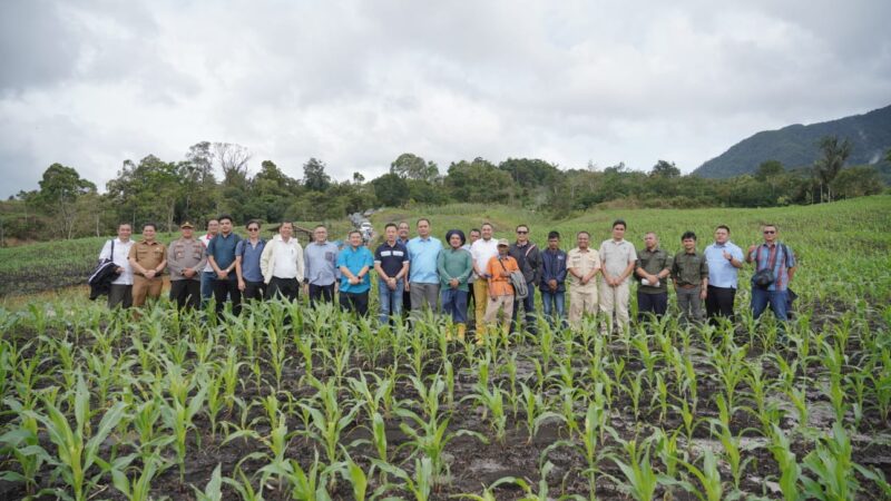 Bupati Pakpak Bharat terima kunjungan Dirut PT.Parna Raya, Oftaker Program Food estate