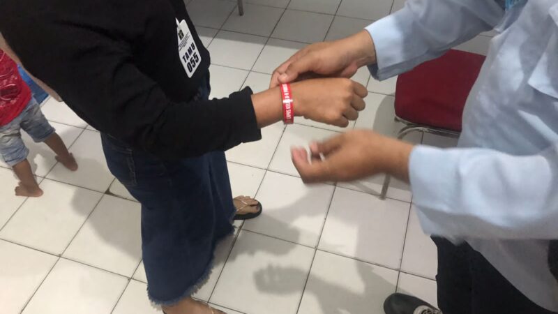 Lapas Kelas IIA Pamekasan Luncurkan Penggunaan Gelang Pengunjung Demi Optimalnya Pengamanan