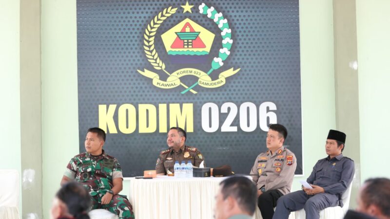 Bupati Pakpak Bharat Hadiri Rakor Pelaksanaan Pengadaan Tanah Pembangunan PLTMH Kombih lll