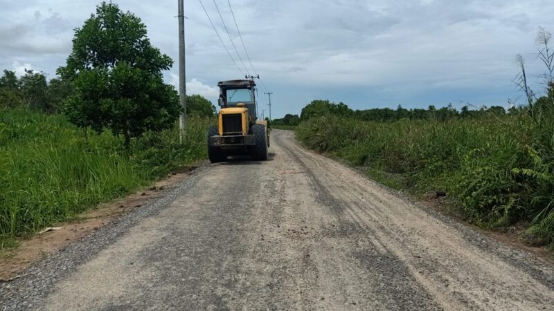 JALAN DARI DESA SEBUAI TIMUR / BARAT SAAT INI SUDAH ENAK UNTUK DI TEMPUH