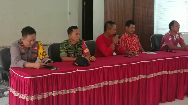 Danramil Sepang Hadiri Rapat Panitia Festival Budaya Mihing Manasa