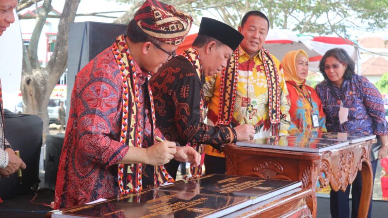 Gubernur Lampung, Arinal Djunaidi Menghadiri Peresmian Bersama Mal Pelayanan Publik (MPP) Kabupaten Lampung Utara