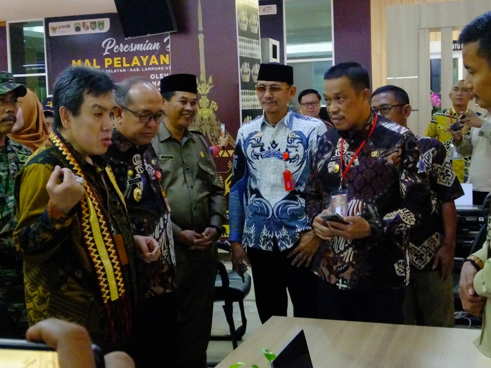 Pemerintah Kabupaten Lampung Utara Membuka Secara Resmi Mall Pelayanan Publik.