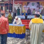 Pelantikan Kepala Adat Kecamatan Mentaya Hulu Dihadiri Danramil 1015-08/Mentaya Hulu