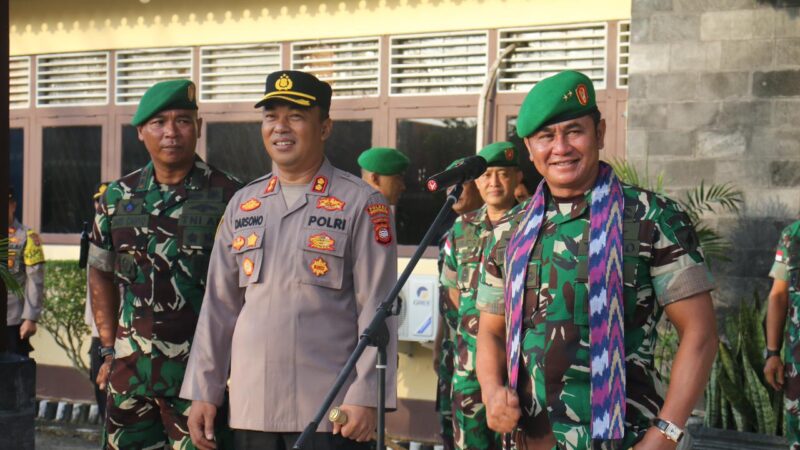 Jalin Silaturahmi dan Sinergi, Pangdam XII/Tpr Kunjungi Polres Mempawah