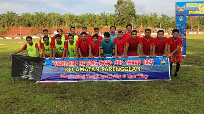 Pembukaan Turnamen Sepak Bola Betang Raya Cup I