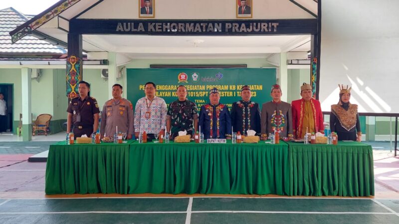 Dalam Rangka Mewujudkan Keluarga Sehat Sejahtera, Kodim 1015/Spt Menyelenggarakan Program Keluarga Berencana Semester I/TA 2023.