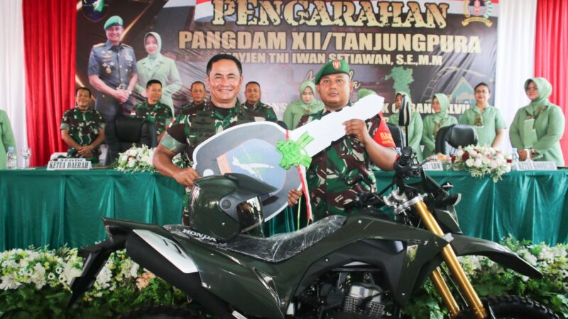 Pangdam XII/Tanjungpura Mayjen TNI Iwan Setiawan, S.E, M.M., Kunjungi Kodim 1203/Ketapang