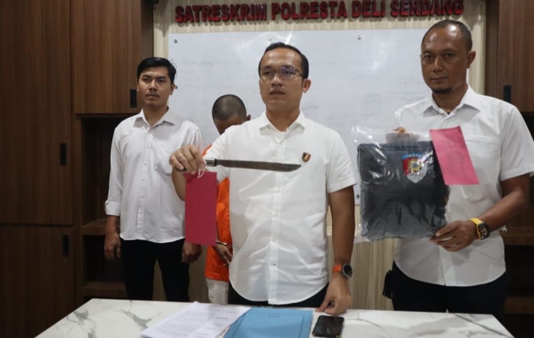 Sat Reskrim Polresta Deli Serdang Berhasil Ungkap Kasus Pencabulan Terhadap Anak