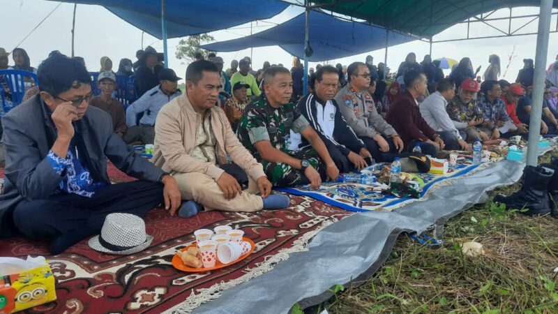 Syukuran Panen Raya Di Desa Pemantang Limau Dihadiri Pabung Seruyan Kodim 1015/Sampit