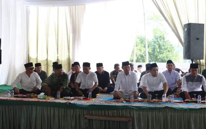 Wakil Bupati (Wabup) Lampung Utara Ardian Saputra, S.H., menghadiri Pengajian Akbar Forum Silaturahmi Majelis Taklim Sungkai Selatan