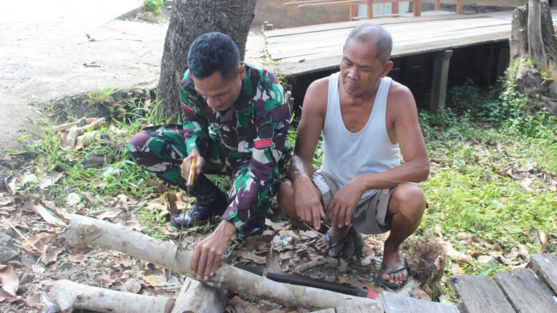 Manunggal Dengan Rakyat, Satgas TMMD Reguler Ke-116 Aktif Bantu Warga