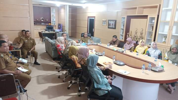 Sekretaris Daerah Kabupaten Lampung Utara Drs. Lekok, M.M., Mengikuti Rapat Koordinasi Nasional (Rakornas) Kepegawaian Badan Kepegawaian Nasional (BKN) Tahun 2023.