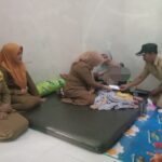 Keluarga Besar UPASP Kecamatan<br>Bandung Tulungagung Serahkan Langsung Donasi Untuk Warga Desa Mergayu