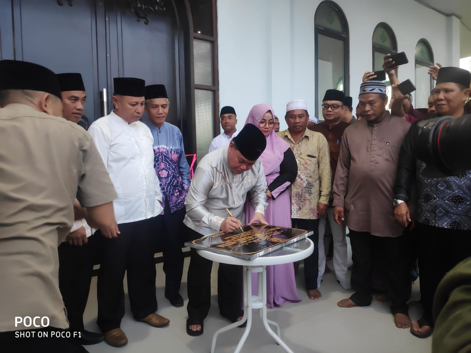 Peresmian Masjid Nurul Huda Dihadiri Danramil 1015-06/Cempaga Sekaligus Meningkatkan Silaturahmi Dengan Lapisan Masyarakat