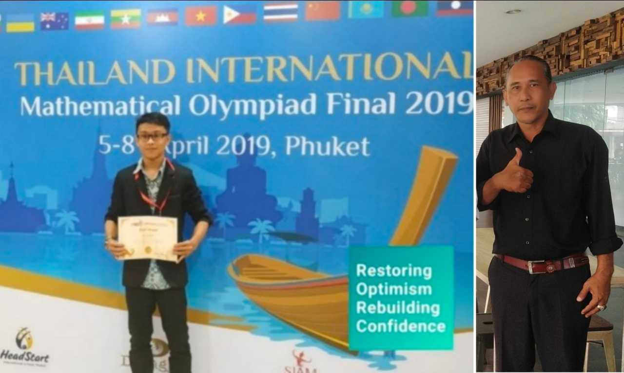 Ukir Prestasi, Revaldi Kurnia Putra di Desa Lingga Juara Olimpiade Matematika Tingkat Internasional