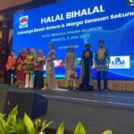 Didukung PTBA, Songket dan Batik Khas Tanjung Enim Meriahkan Halal Bihalal Antera