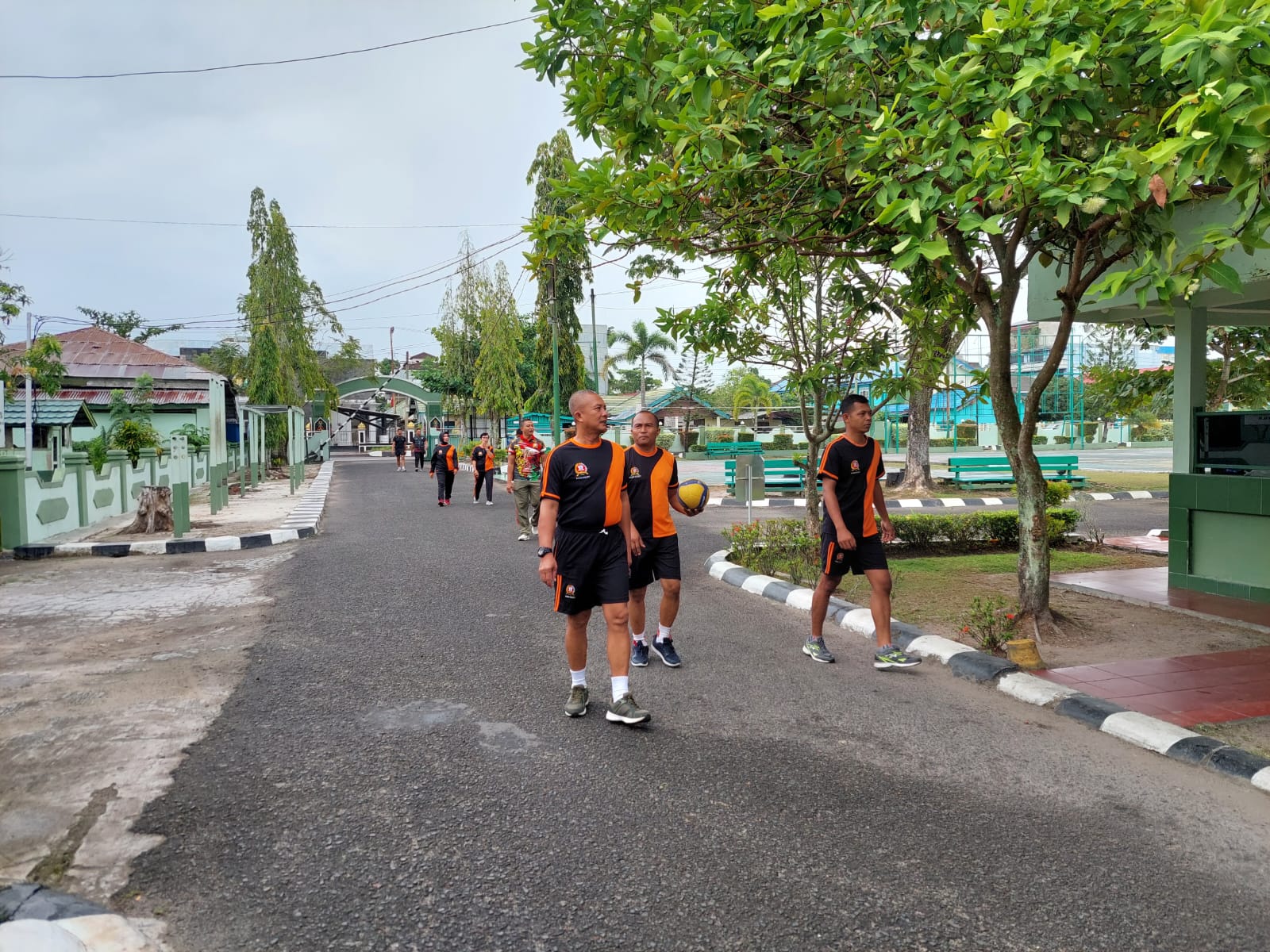 Kodim 1015/Sampit Gelar Olahraga Bersama Untuk Menjaga Kebugaran Tubuh