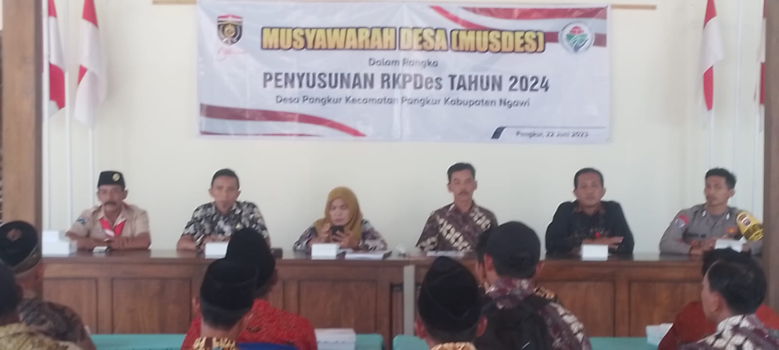 Musyawarah Desa Pangkur, Pembahasan & Penetapan Rancangan RKP Desa 2024 & DU-RKP Desa 2025