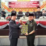 Rapat Paripurna Pembahasan Rancangan Peraturan Daerah Kabupaten Lampung Utara Tentang Pertanggungjawaban Pelaksanaan APBD Tahun Anggaran 2022
