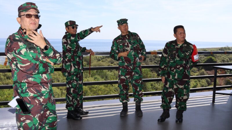 Pos Tinjau Manlap Latgab TNI 2023 Asembagus Siap Terima Tamu VVIP