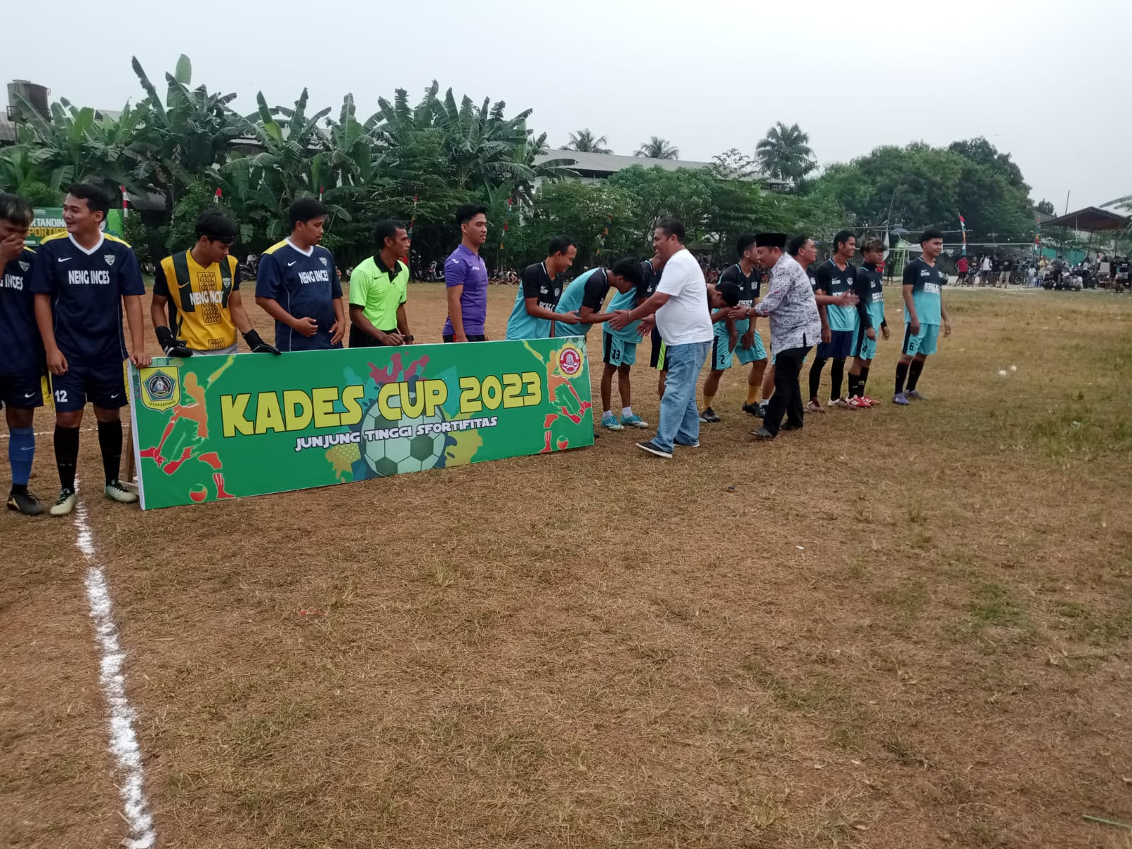 Kades M. Rodis Faisal Resmi Membuka Kades Cup Ke 2.
