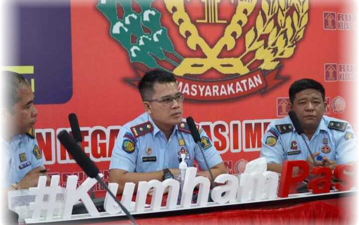 Rutan Kelas I Medan Kanwil Kumham Sumut Ikuti Kegiatan Sosialisasi Pelaksanaan Implementasi Corporate University (CORPU).