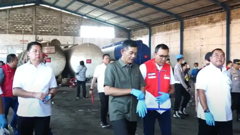 Pertamina dan Polri Berkolaborasi Ungkap Kasus Mafia Solar di Pasuruan Jawa Timur.