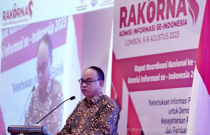 Kominfo Usulkan Revisi Atas Undang-Undang Nomor 14 Tahun 2008 tentang Keterbukaan Informasi Publik (KIP).