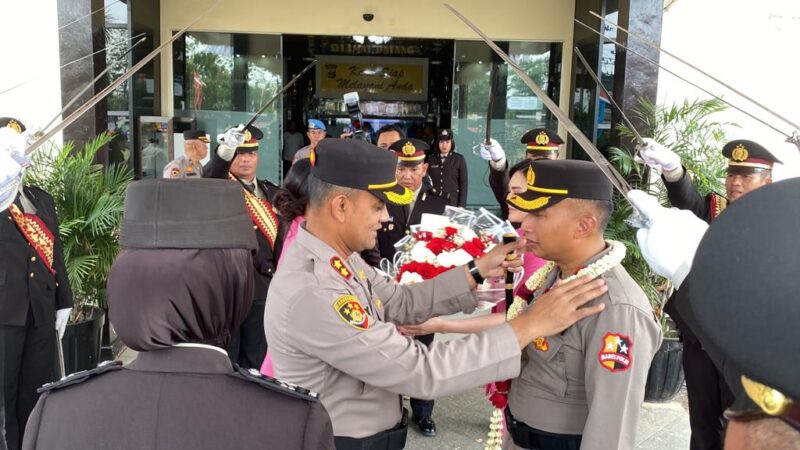 Farewell And Wellcome Parade Iringi Pisah Sambut Kapolres Lampung Utara