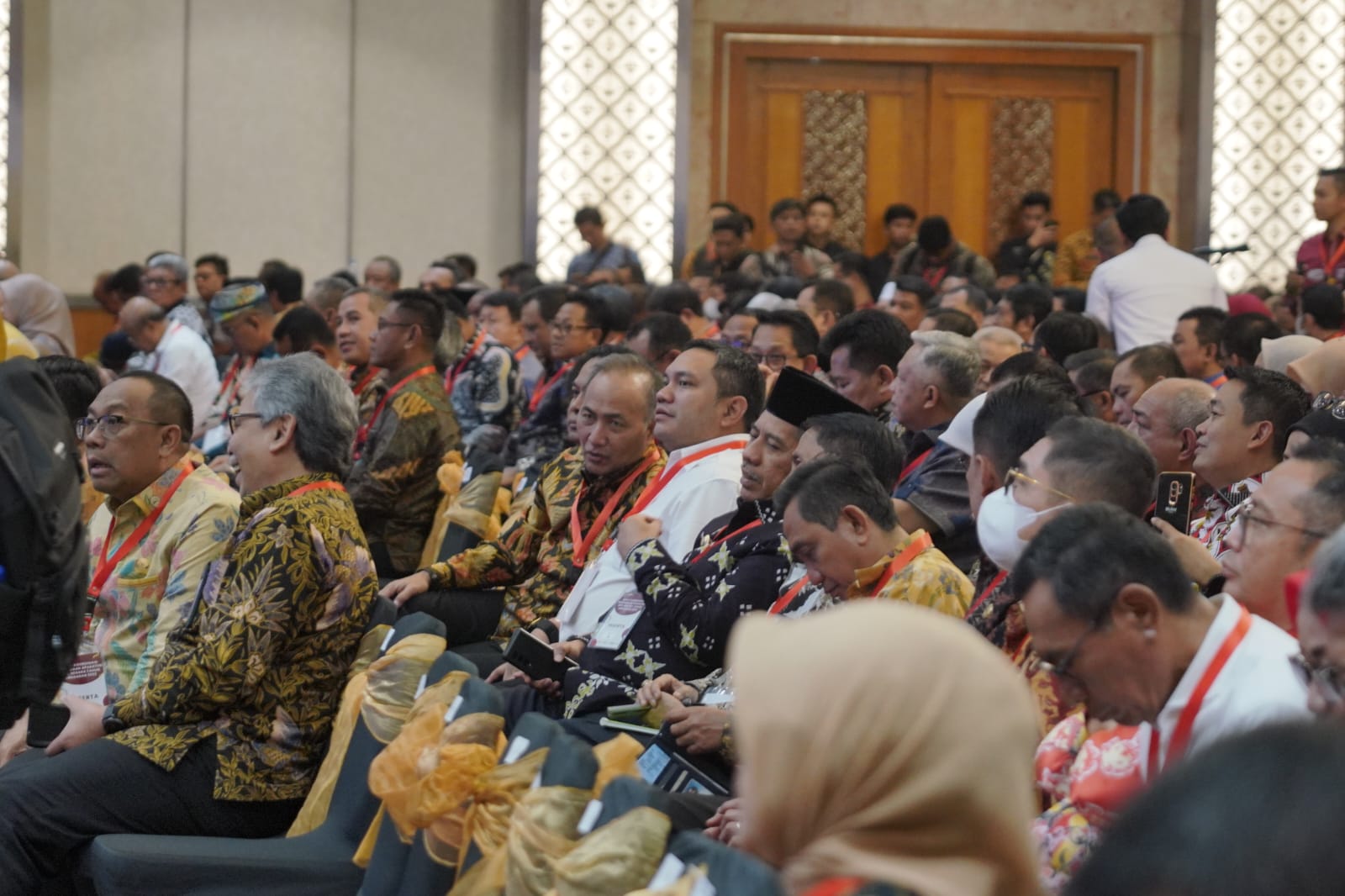 Bupati Pakpak Bharat, Franc Benrhard Tumanggor Menghadiri Rapat Koordinasi Persiapan Pengadaan ASN Tahun 2023 di Hotel Grand Sahid Jaya Jakarta.