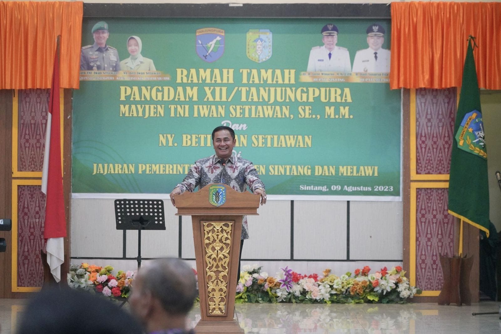 Ramah Tamah Bersama Forkopimda Sintang dan Melawi, Pangdam XII/Tpr Minta Sinergitas Terus Dijaga