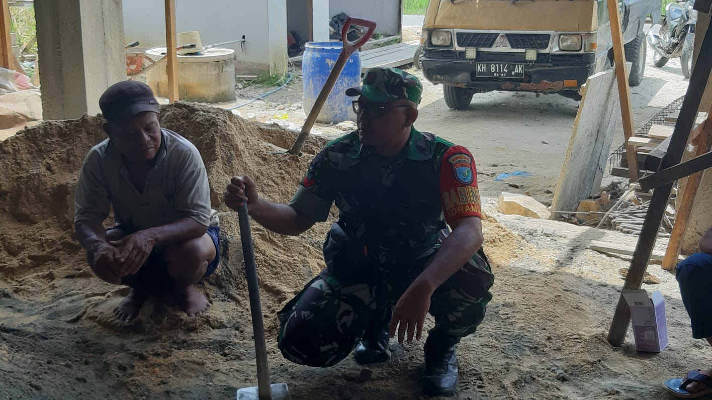 Komsos Bersama Warga Paguyuban Jawa, Koptu Agung Perkenalkan Diri Sebagai Babinsa Baru