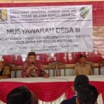 Musyawarah Desa Sekaligus Padat Karya Program Percepatan Peningkatan Tata Guna Air ( P3- TGAI) Desa Tulungarejo Tulungagung