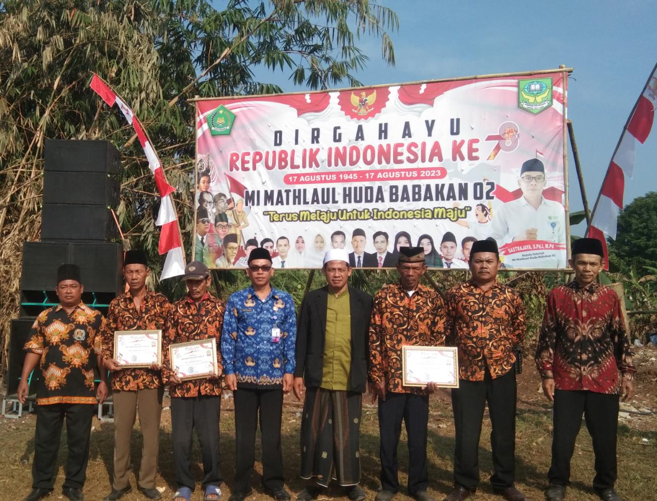 HUT RI Ke 78 Di Mi Mathlaul Huda Babakan 02 Kecamatan Tenjo Bogor.