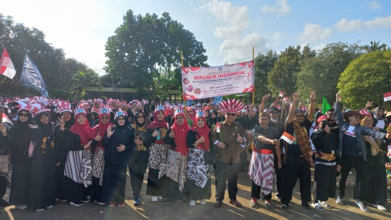 MERIAHKAN HUT KE-78 RI, SMK NEGERI 1 PACITAN GELAR PENTAS SENI DAN BUDAYA