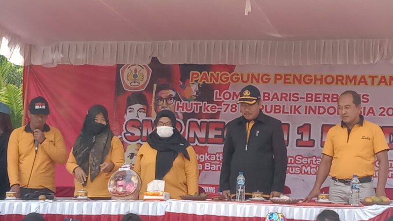 KADO TERINDAH SMPN 1 BANDUNG TULUNGAGUNG DI PHBN KEMERDEKAAN RI KE – 78