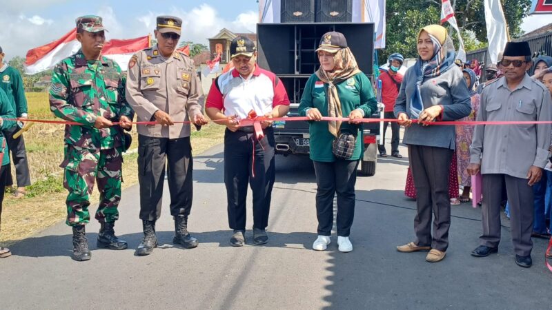 Pemerintah Desa Suwaru Kecamatan Bandung Tulungagung Gelar Baris Kreasi Ramaikan Hari Kemerdekaan RI