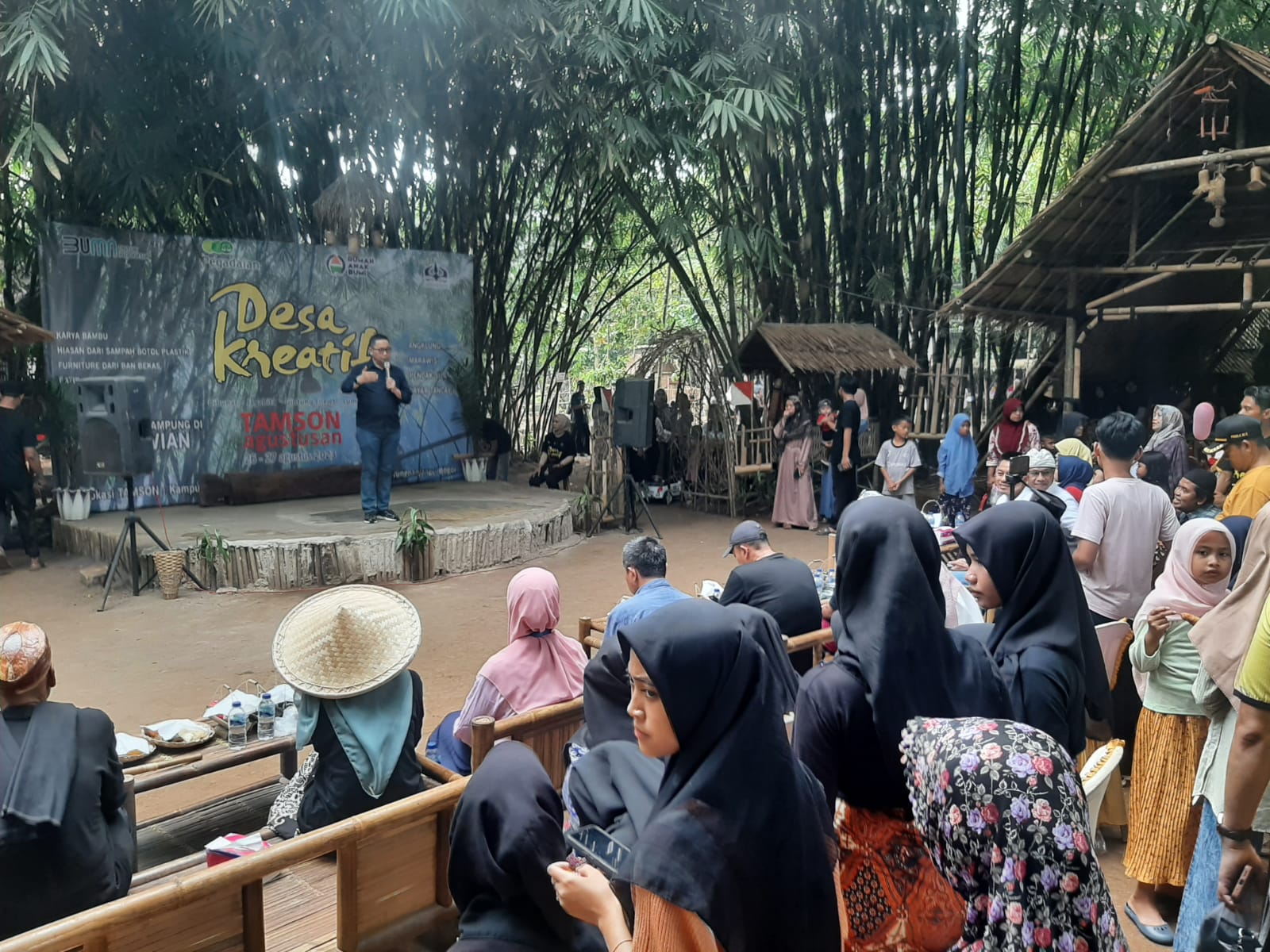 PT. Pegadaian Luncurkan 4 Desa Kreatif di Tamson (Taman Uson) Jagabita Parungpanjang Bogor